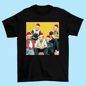 NSYNC Merry Christmas Happy Holidays Music Band T-Shirt
